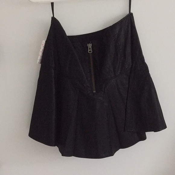 Faux Leather Skirt - Picture 5 of 5